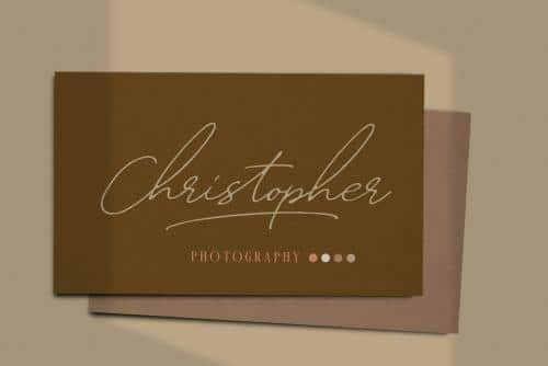 William Letter Signature Font 5