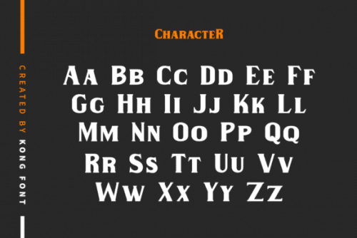Wilson Hawk Serif Font  2