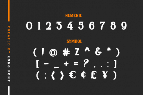 Wilson Hawk Serif Font  3