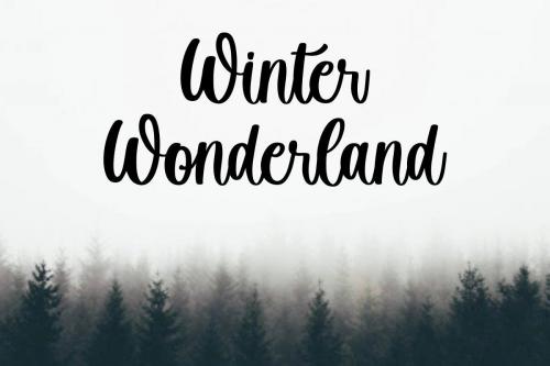 Winter Creative Handwritten Script Font 7