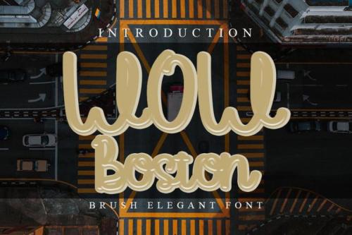 WoW Boston Script Font