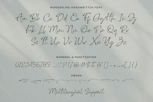 Wonderline Font 13
