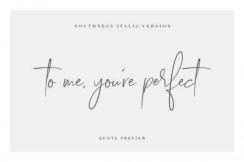 Youthness Script Font Free Download 11