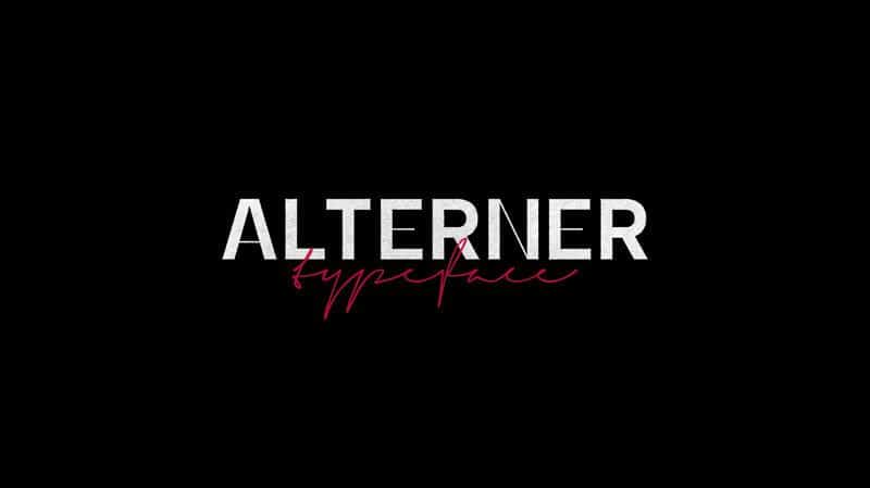 Alterner Sans Font 1