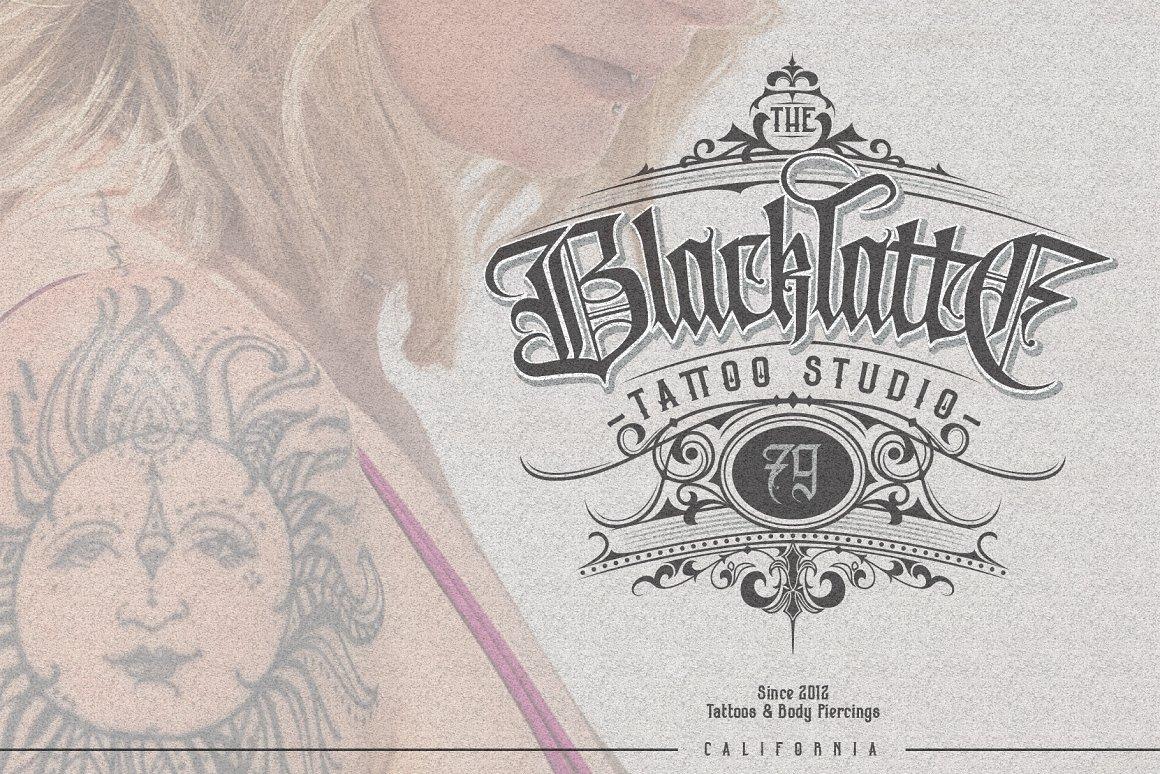 Avertastevia Gothic Font 3