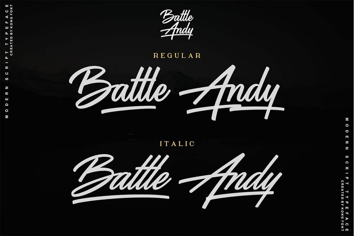 Battle Andy Font 2