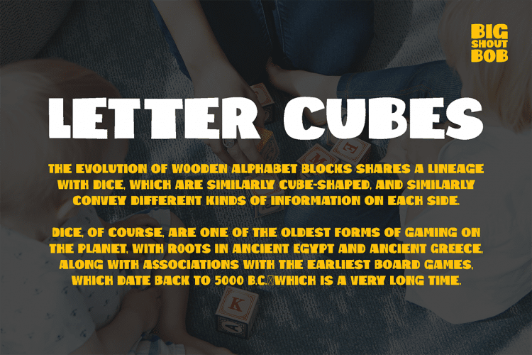 Big Shout Bob Font 2