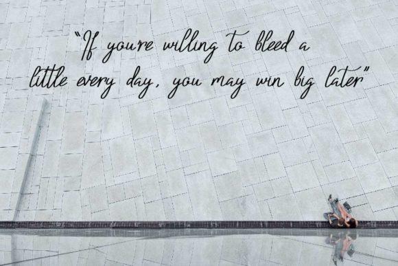 Bolliver Handwritten Font 3