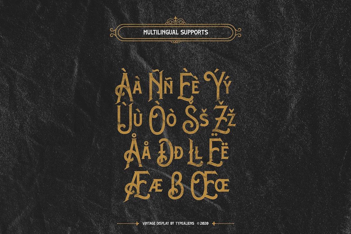 Brighton Spring Serif Typeface 8