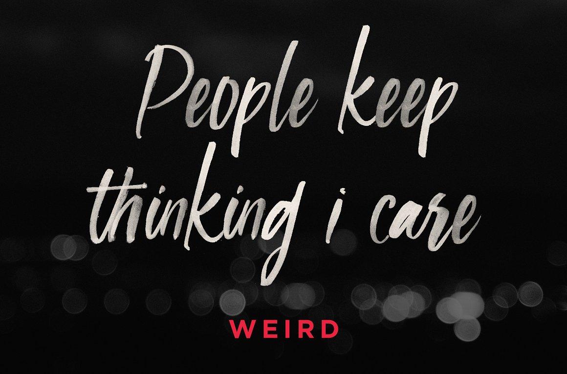 Calisatt Brush SVG Font 4