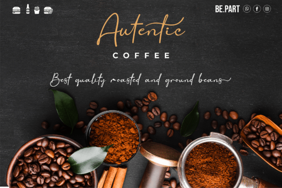 Coconut Beach Monoline Handwritten Font 5