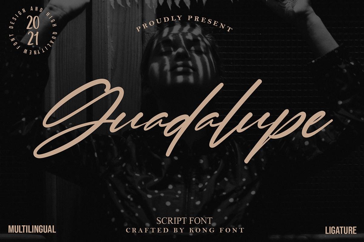 Guadalupe Font 1