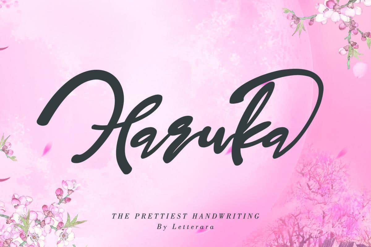Haruka Font 1