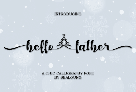 Hello Father Font 1