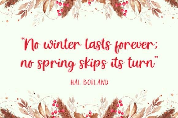 Holiday Wishes Font 2