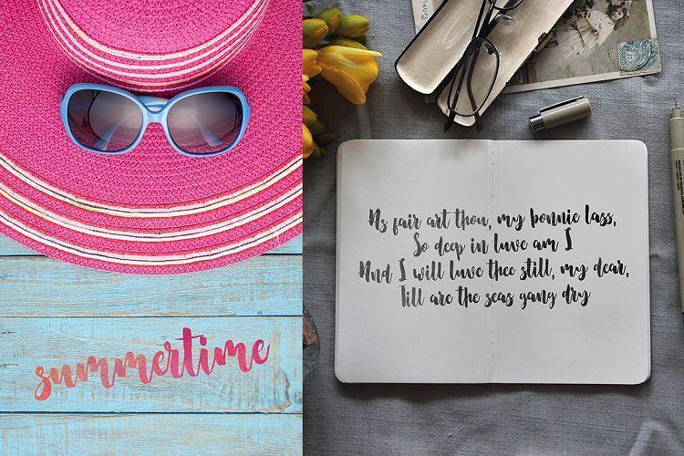 Honeyflower Script Font 3