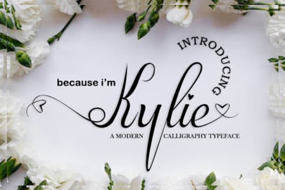 Kylie Font 1