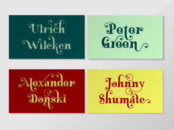 Makedonia Stylish Rounded Serif Font 5