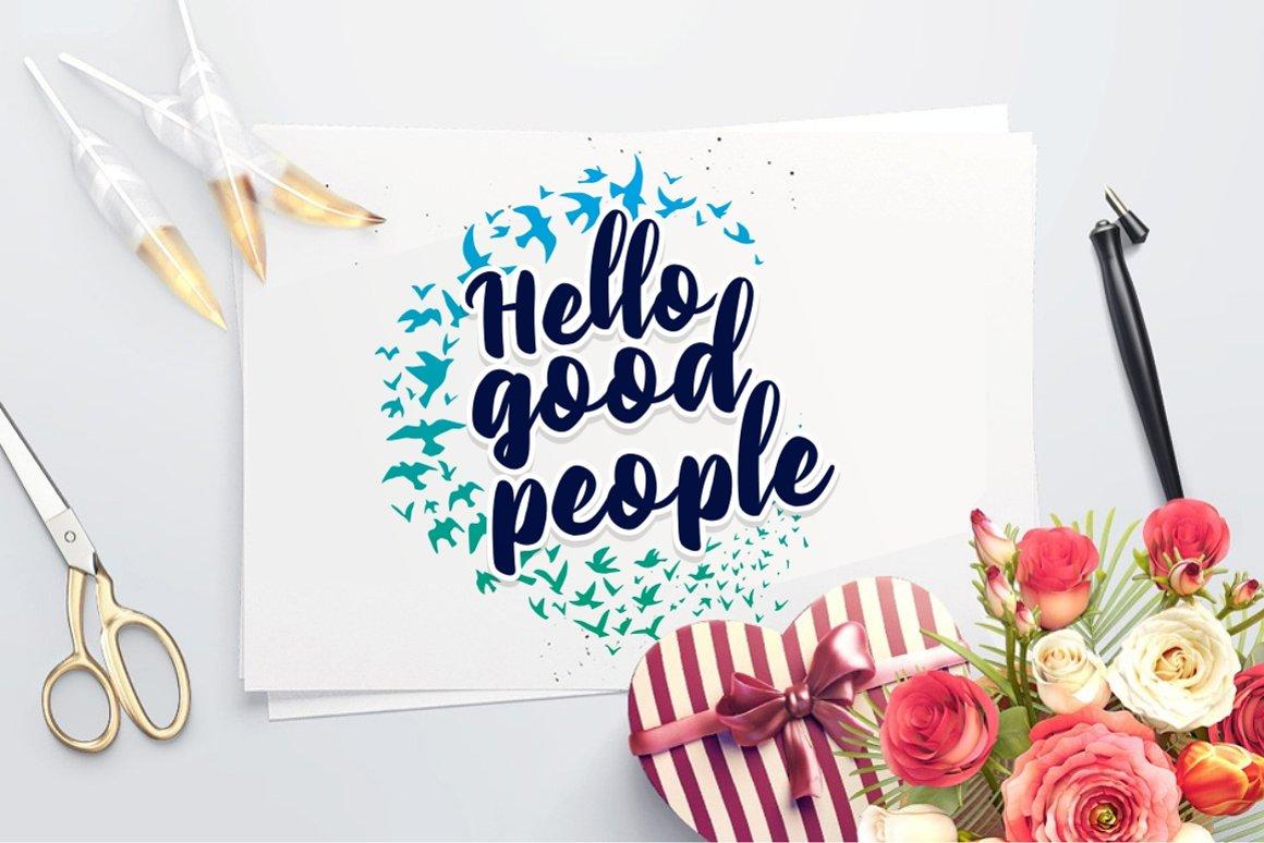 Priscillia Script Font 3