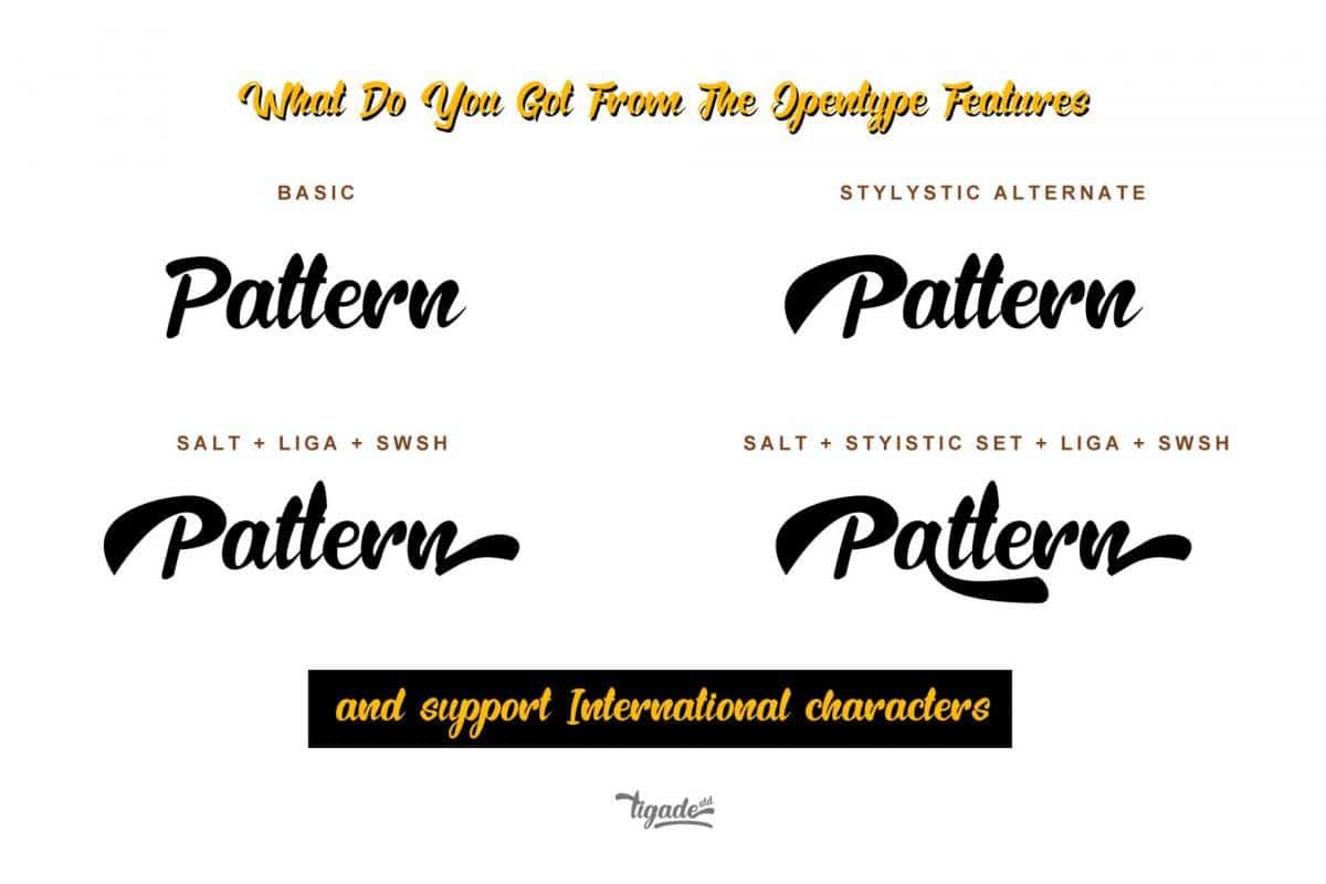 Rembow Script Font 2