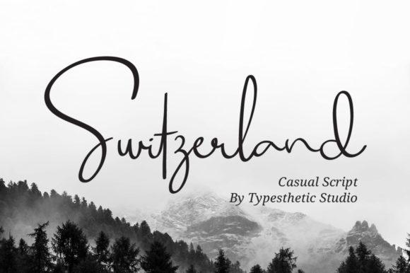 Switzerland Font 1
