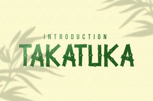 TakaTuka Font 1