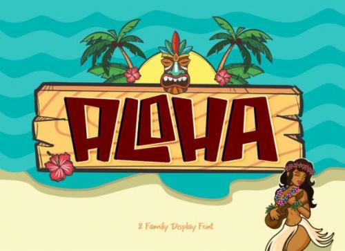 Aloha Font 1