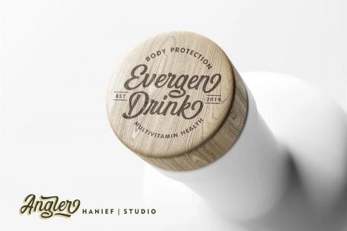 Angler Modern Script Font 6