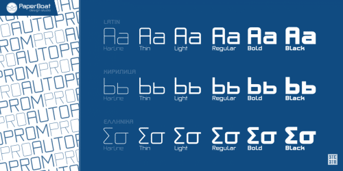 Autoprom Font 2