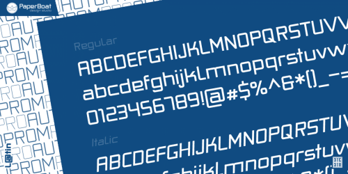Autoprom Font 4