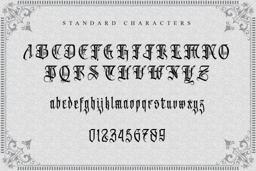 Avertastevia Gothic Font 6