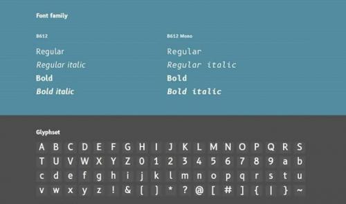 B612 Font Family 1