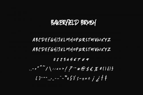 Bakersfield Font 10