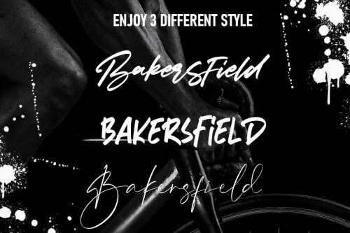 Bakersfield Font 6