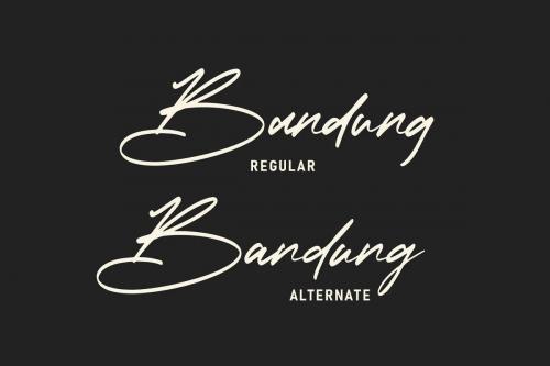 Bandung Font 1