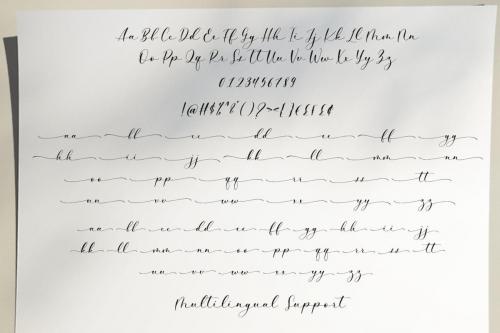 Barlista Stylish Handwritten Script Font 24