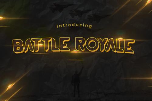 Battle Royale Font
