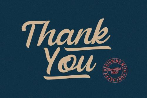 Beautiful Vibes Font 14