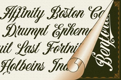 Benford Vintage Font 3