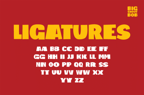 Big Shout Bob Font 6