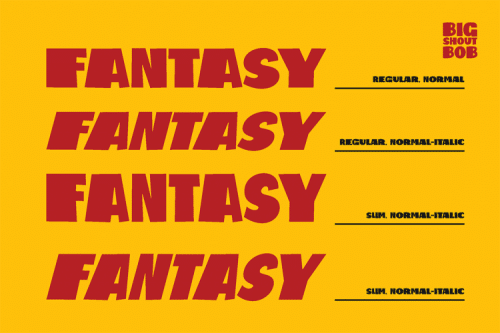 Big Shout Bob Font 7