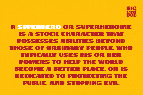 Big Shout Bob Font 9