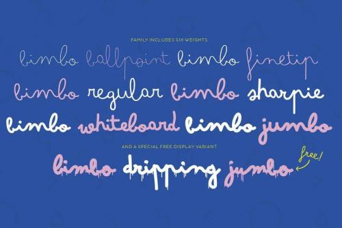 Bimbo Font 6