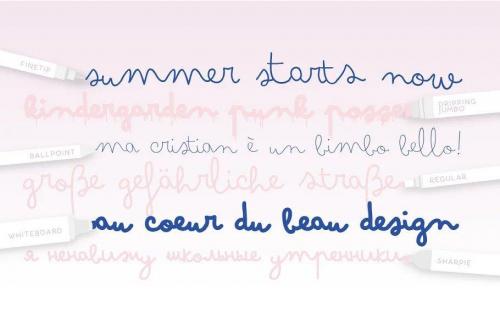 Bimbo Font 7