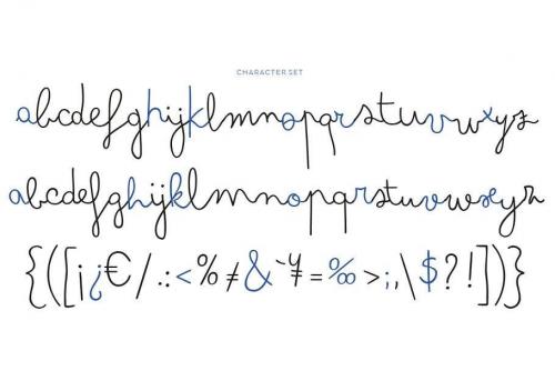Bimbo Font 8