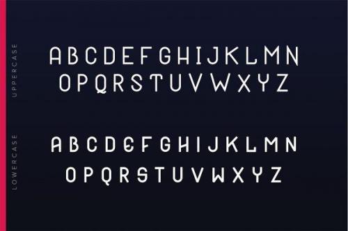 Black Hole Font 6