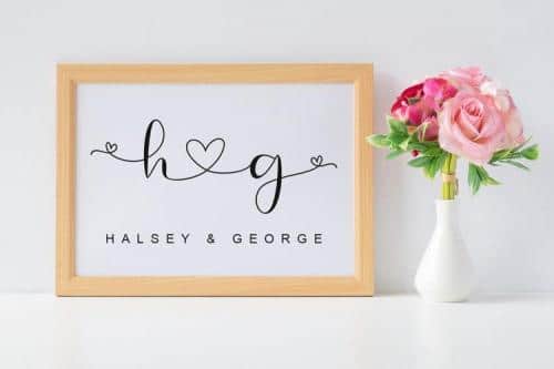 Black Love Pink Font 4