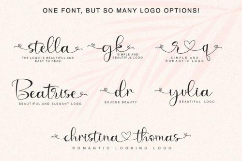 Black Love Pink Font 6