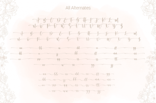 Blessing Day Font 10