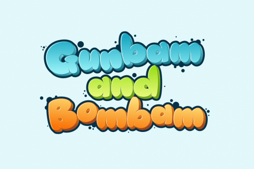 Blob And Happy Font 1